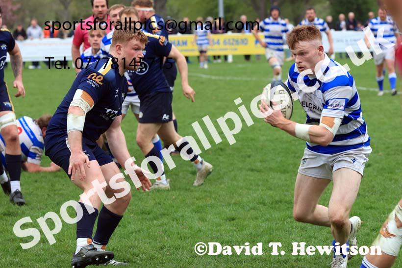 Tynedale v Leeds Tykes, Tynedale Park, Corbridge, Northumberland. Photo: David T. Hewitson/Sports for All Pics
